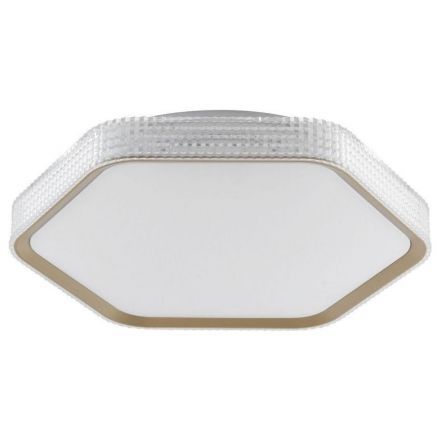 Потолочный светодиодный светильник 51299/1GD CL+WT ЭкономСвет