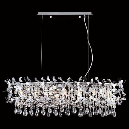 Светильник подвесной Crystal Lux ROMEO SP8 CHROME L1000