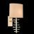 Бра Crystal Lux ARMANDO AP1.2 GOLD