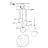 Светильник подвесной Maytoni MOD321PL-05B Basic form