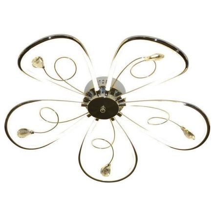 Потолочный светодиодный светильник Ambrella LC575/5 CH Stalk