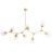 Подвесная люстра Arte Lamp A4103SP-8GO