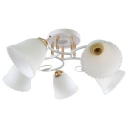 Люстра ЭкономСвет 12239/5WT+FGD WT (EKONOMSVET 12239/5WT+FGD WT)