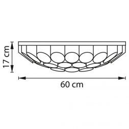 Потолочная люстра Lightstar Siena 720402