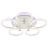 Светодиодная люстра Profit Light 8024/5 WHT
