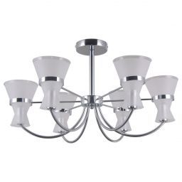 Потолочный светильник ЭкономСвет 69500/6CR WT (EKONOMSVET 69500/6CR WT) Потолочный светильник ЭкономСвет 69500/6CR WT (EKONOMSVET 69500/6CR WT)