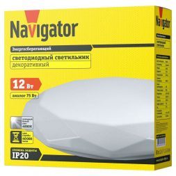 Светильник Navigator 61 753 NBL-R10-12-4K-IP20-LED алмаз