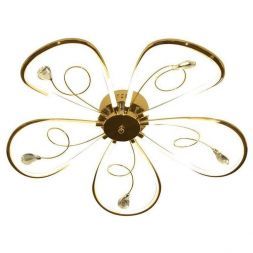 Потолочный светодиодный светильник Ambrella LC576/5 GD Stalk