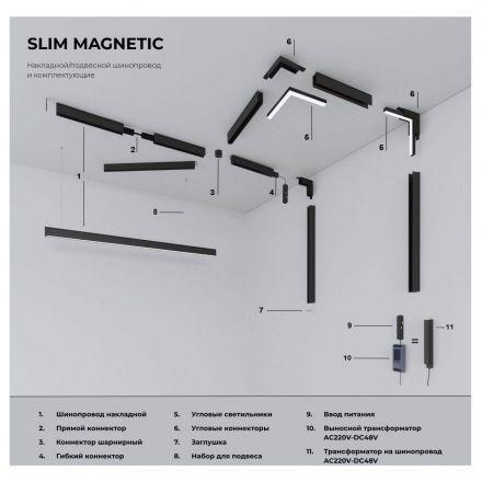Трансформатор 200W Slim Magnetic Elektrostandard 95042/00