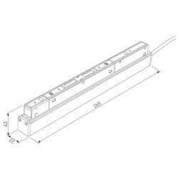 Трансформатор 200W Slim Magnetic Elektrostandard 95042/00