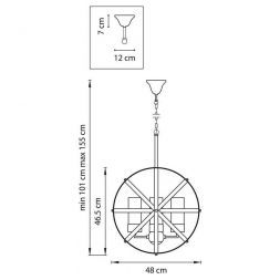 Подвесная люстра Lightstar 731147
