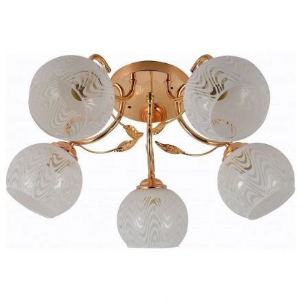 Люстра Linvel LV 9261/5 Пегги Золото