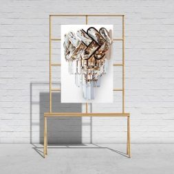 Настенный светильник Arte Lamp A1025AP-2GO