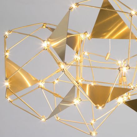 Подвесной светильник 90369/5 медь Eurosvet