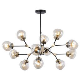 Люстра на штанге Omnilux OML-95107-12 (OMNILUX OML-95107-12) Люстра на штанге Omnilux OML-95107-12 (OMNILUX OML-95107-12)