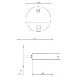 Потолочный светодиодный светильник Freya Cells FR10012CL-L24W