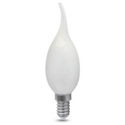 Лампа светодиодная филаментная Gauss E14 9W 3000К матовая 104201109