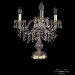 Настольная лампа Bohemia Ivele Crystal 1403L/3/141-39/G