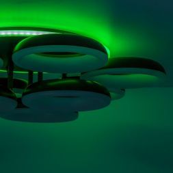 Потолочная светодиодная люстра Citilux CL225A195E Паркер Смарт