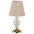 Настольная лампа Crystal Lux Armando LG1 Gold