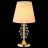 Настольная лампа Crystal Lux Armando LG1 Gold