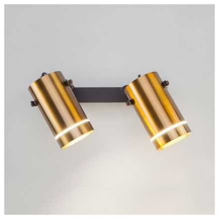 Светодиодный настенный светильник Eurosvet 20063/2 античная бронза