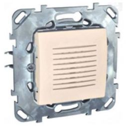 Звонок 70 дБ/1м Schneider Electric Unica Беж, 3 входа, 6 мелодий MGU5.786.25ZD