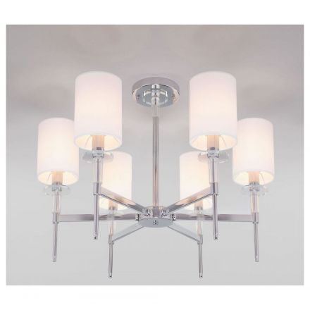 Люстра Eurosvet 60132/6 хром