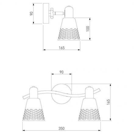 Спот Eurosvet 20053/2 хром