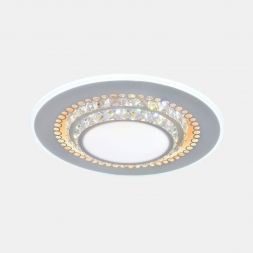 Светильник светодиодный Linvel MS 1074 120W 3000-6000K 5600Lm D500 H95мм диммируемый с ПДУ