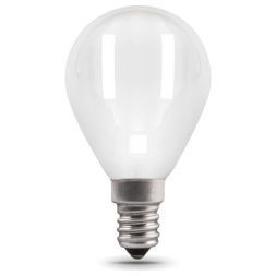 Лампа светодиодная филаментная Gauss E14 9W 3000К матовая 105201109