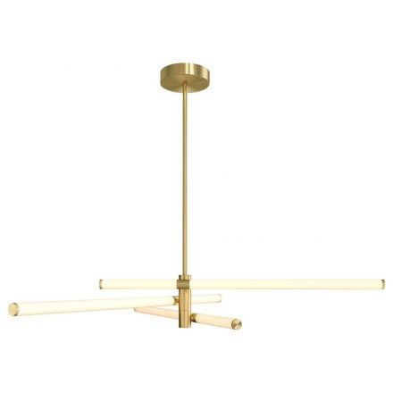 Подвесная светодиодная люстра Maytoni MOD106CL-L40G3K