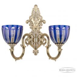 Бра 7203B15P/2/210 GW P1 U Clear-Blue/H-1h Bohemia Ivele Crystal