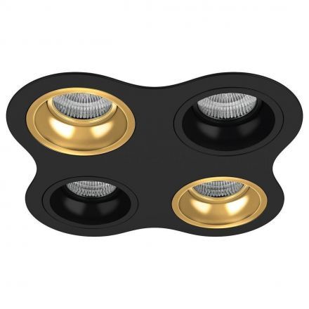 Встраиваемый светильник Lightstar Domino Quadro (214647+214603+214607+214603+214607) D64703070307