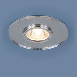 Точечный светильник с LED подсветкой Elektrostandard 2203 MR16 CL прозрачный