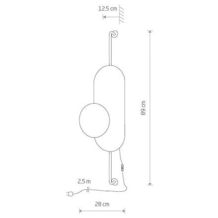 Настенный светильник  Nowodvorski Wheel Lux I 8430