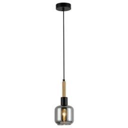 Светильник потолочный Linvel LV 9449/1 Парма Чёрный/дерево Е14 40W D120 H800мм (LINVEL LV 9449/1 Чёрный/дерево Е14 40W) Светильник потолочный Linvel LV 9449/1 Парма Чёрный/дерево Е14 40W D120 H800мм (LINVEL LV 9449/1 Чёрный/дерево Е14 40W)