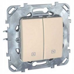 Кнопка жалюзийная Schneider Electric Unica Беж MGU5.207.25ZD
