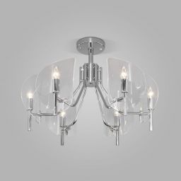 Люстра Eurosvet 60135/6 хром (EUROSVET 60135/6 хром) Люстра Eurosvet 60135/6 хром (EUROSVET 60135/6 хром)