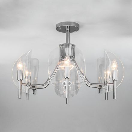 Люстра Eurosvet 60135/6 хром