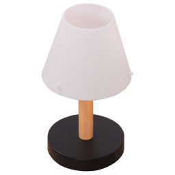 Настольная лампа ЭкономСвет 10013/1T BK WT (EKONOMSVET 10013/1T BK WT)