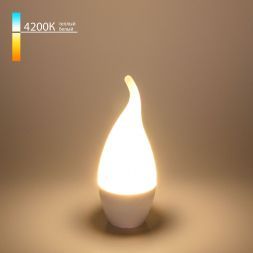 Светодиодная лампа Свеча на ветру CA37 6W 4200K E14 Elektrostandard BLE1419