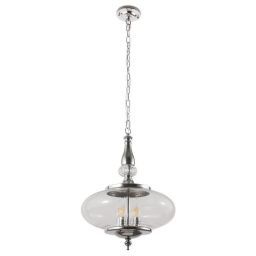 Светильник подвесной Crystal Lux MIEL SP4 CHROME (CRYSTAL-LUX MIEL SP4 CHROME)