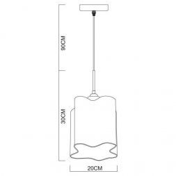 Светильник подвесной Arte Lamp A3458SP-1AB