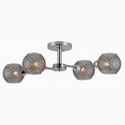 Люстра Linvel LV 9342/4 Перри Хром Е27 40W (LINVEL LV 9342/4 Хром Е27 40W)
