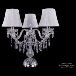 Настольная лампа Bohemia Ivele Crystal 1403L/3/141-39/Ni/SH41-160