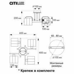 Люстра потолочная Citilux CL139240