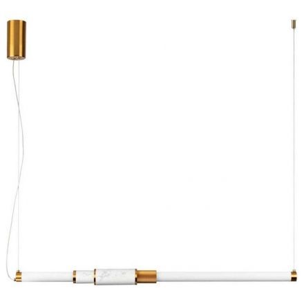 Подвесной светодиодный светильник Odeon Light Midcent Marmi 4359/14L