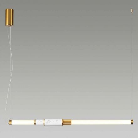 Подвесной светодиодный светильник Odeon Light Midcent Marmi 4359/14L