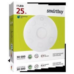 Накладной светодиодный светильник 25W 6000К Smartbuy SBL-Ring-25-W-6K